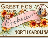 Dealer Sample Greetings From Rockview North Carolina NC UNP DB Postcard R25 - $16.88