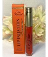 Too Faced Lip Injection Plumper EXTREME - Tangerine Dream - Full Size NI... - £12.44 GBP