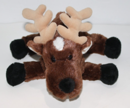 Webkinz Reindeer 9 inch HM137 Stuffed Animal Plush Deer Soft Toy No Code... - $10.40