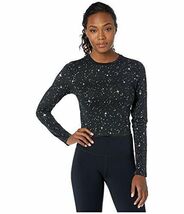 NWT Nike Starry Night Pro Warm Active Shirt Top Metallic Stars BV5566 si... - €48,07 EUR