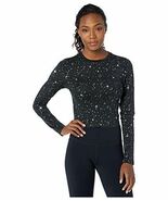 NWT Nike Starry Night Pro Warm Active Shirt Top Metallic Stars BV5566 si... - €48,07 EUR