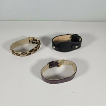 Watch Band Replacement Lot of 3 Leopard Brown and Black Adjustable 1 Piece - £7.02 GBP