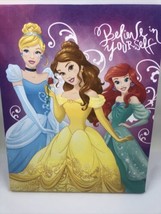 Disney Princess Believe In Your Self Approximately 6.5x8.5 Canvas - $5.89