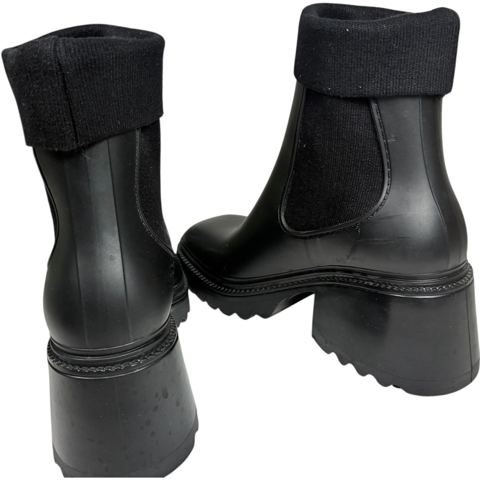 Circus by Sam Edelman Kala womens black square toe heeled chelsea boots size 9M Item image 7
