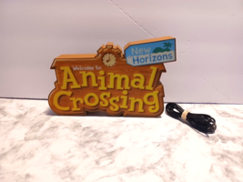Nintendo 2021 Animal Crossing New Horizon Rare Promo Light Up Sign Stand Light - £29.51 GBP