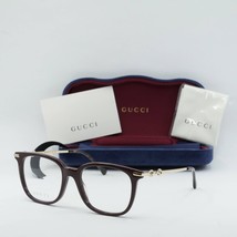 GUCCI GG0968O 003 Brown/Clear Eyeglasses New Authentic - £184.48 GBP
