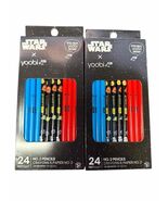 NEW 48 Pieces No. 2 Pencils Star Wars X yoobi Pre-Sharpened Yoda Chewy - $17.95 CAD