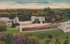 San Antonio Texas TX Open Air Theatre Brackenridge Park Postcard C24 - $2.96