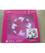 Royal Albert Old Country Roses Clear Scalloped Platter 14&quot; Boxed New - €21,26 EUR