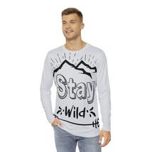 Stay Wild Long Sleeve Shirt: Nature-Inspired Outdoorsy Graphic - £33.82 GBP+