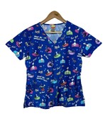 Dr. Seuss Scrubs Scrub Top Cartoon What Pet Should I Get ? Dog Vet S Sma... - $20.35 CAD