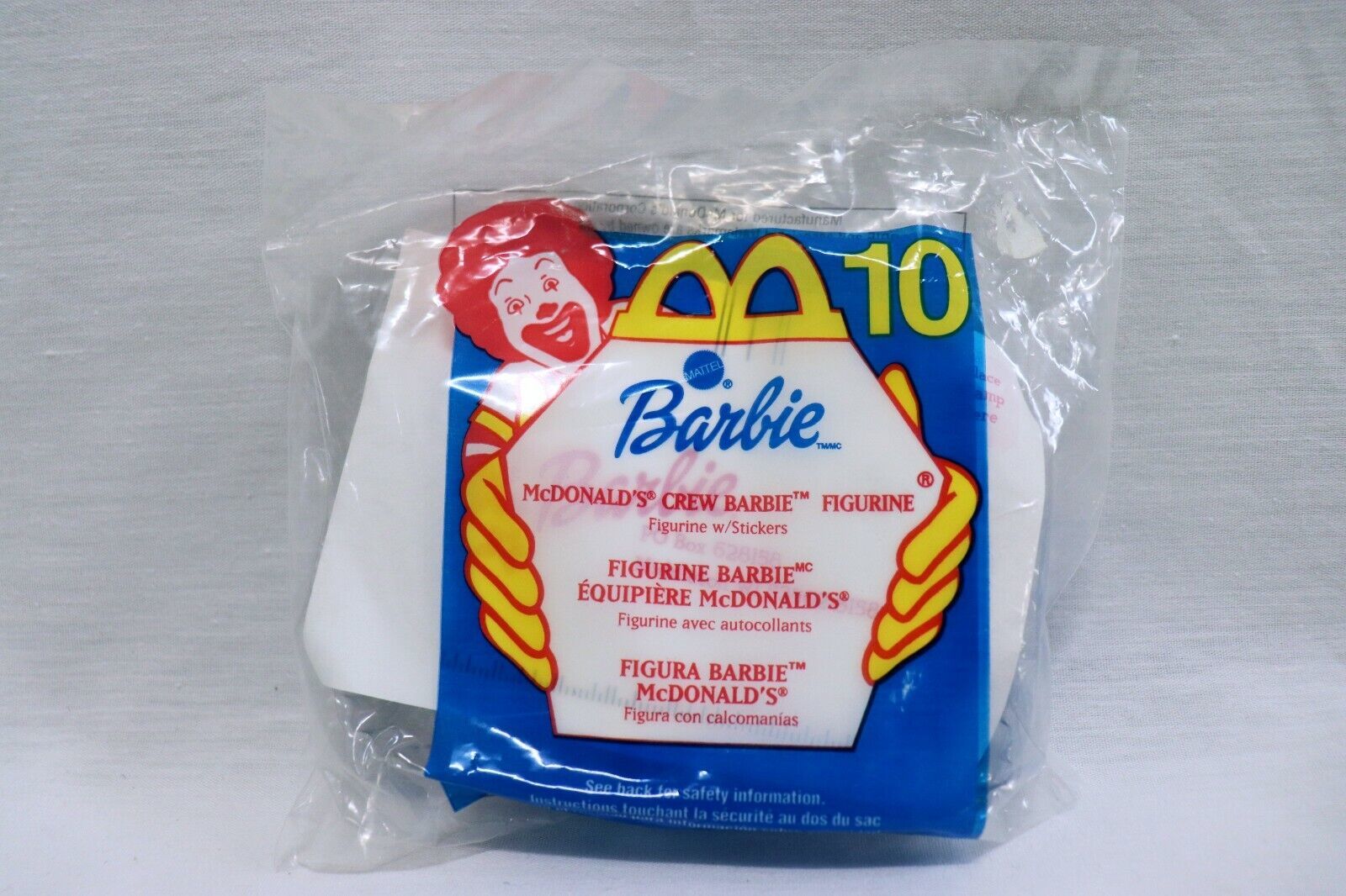 Primary image for VINTAGE SEALED 2000 McDonald's Crew Barbie Doll