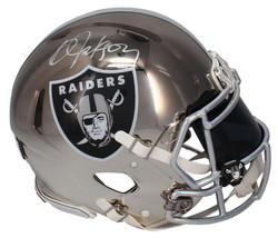 Bo Jackson Autographed Raiders Chrome Authentic Helmet Beckett &amp; GDL LE 1/34 - £2,107.45 GBP