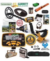 Garrett Ace 300 Metal Detector Anniversary Special w/ Carry Bag + Pouch ... - $476.53
