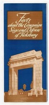 Facts About the Campaign Siege and Defense of Vicksburg Brochure - £13.91 GBP