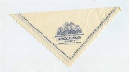 Lavena Pasticceria Caffe Confetteria Napkin Piazza San Marco Venice Italy  - £14.24 GBP