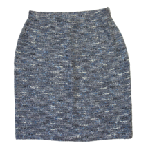 NWT St John Collection Pencil in Azure Black Boucle Tweed Pull-on Skirt 8 $650 - £79.95 GBP