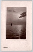 RPPC Sailing Sanford ME To Gorham Rotograph Postcard B43 - £4.47 GBP