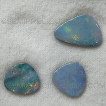 Natural Doublet Opal Freeform Play of Colors Australian VS Clarity Loose Gemston - £52.65 GBP