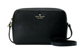 New Kate Spade Harper Crossbody bag Leather Black - £68.43 GBP