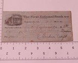 Vintage First National Bank Check May 11 1950  - $4.94