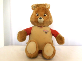 Teddy Ruxpin 1985 Alchemy Plush Doll Cart Version Worlds Of Wonder - NOT... - $21.78