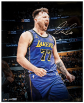 Luka Doncic Autographed Lakers &quot;Lake Show&quot; 16&quot; x 20&quot; Photo LE 177 Panini - $795.00