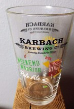Karbach Brewing Company Pint Beer Glass Houston Texas Craft Brewery Logos - £11.83 GBP