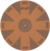 Music Hall Aztec Blue Cork Turntable Mat For Vinyl Records | Reduces Noi... - $128.99