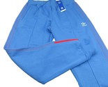 Adidas Originals Fleece SST Track Pants Mens Size Medium Blue Red NEW HY... - £44.06 GBP