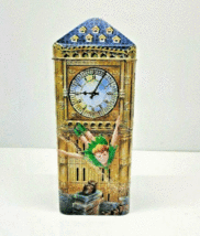 Churchill&#39;s Peter Pan Money Box Bank Big Ben English Toffee Tin 3D Embossed - £7.45 GBP