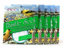 5 Count Brown&#39;s Garden Chic 2 Count Thistle Sock Ready To Fill With Seed... - £18.82 GBP