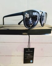 Unisex Sunglasses Polarized 100% UV  Hand Made 59mm Black/ Black Lens 139mm - £31.58 GBP