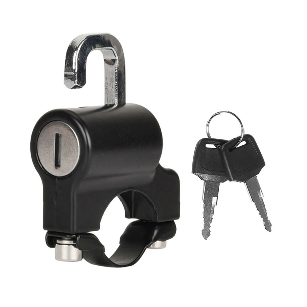 Motorcycle Universal Helmet Lock Handlebar 22-26mm Anti-theft Security M... - £13.84 GBP