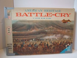 Battle Cry Board Game Vintage 1961 MB Near Complete -Missing Instruction... - $38.42