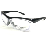 OnGuard Safety Eyeglasses Frames OG220S Black Clear Square Z87-2+ 58-15-130 - £37.37 GBP