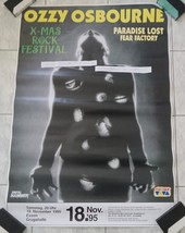 Ozzy Osbourne Original German Tour Poster 1995 23 1/4 X 32 3/4 Inches!! - £23.97 GBP