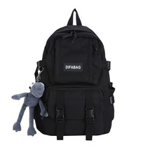 Waterproof Nylon Women Backpack Female Large Capacity Backpack Unisex Schoolbag  - £38.82 GBP