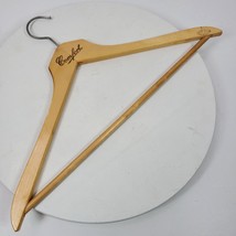 Vintage Wood Coat Suit Hanger 18x9.5&quot; Inch Luxury Comfort - £13.09 GBP