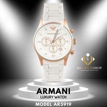 Emporio Armani Men's AR5919 Sport White Dial and strap Watch - $130.91