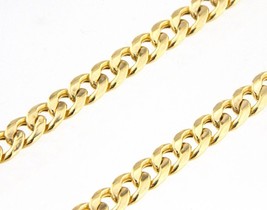 22&quot; Unisex Chain 10kt Yellow Gold 407177 - £430.85 GBP