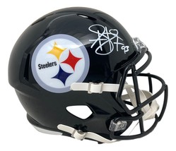 Troy Polamalu Signé Pittsburgh Steelers Taille Réelle Vitesse Replica Ca... - $387.99
