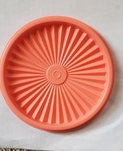 Tupperware Replacement Canister Seal Servalier Lid Orange Tangerine 810-20 5 7/8 - £6.56 GBP