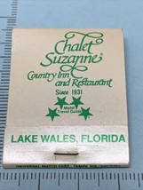 Vintage Matchbook Chalet Suzanne Country Inn and Restaurant Lake Whales, Fla gmg - £9.79 GBP