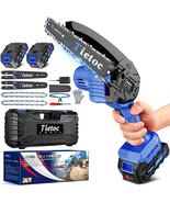 Tietoc Mini Chainsaw 6 Inch Cordless [Ease of Use] Portable Electric Chainsaw, - $54.99