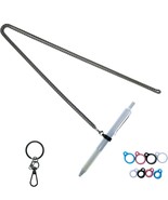 Anti Lost Metal Pendant, for Office/Daily/Sport, 8 pcs Rubber Rings - $17.60 CAD