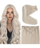 Ve Sunny Human Hair Clip in Extensions Blonde Clip in Hair Extensions Pl... - $49.49