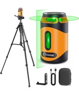 CIGMAN 360° Laser Level with Tripod, 100Ft Self Leveling Cross Line Lase... - $79.00