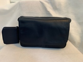 Giani Bernini Nwot Black Leather Crossbody Bag - £52.70 GBP