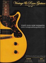 1959 Gibson Les Paul TV Junior Vintage &amp; Rare Guitars UK ad 2008 advertisement - £3.40 GBP